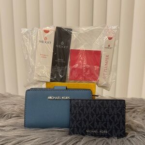 #15 $362 MIXED RETAIL 2 NWT MK WALLETS & NEXXT BUNDLE